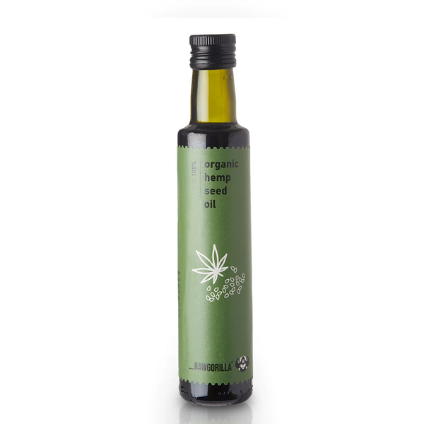 Organic Hemp Seed Oil-cold pressed  - 500ml - RAWGORILLA