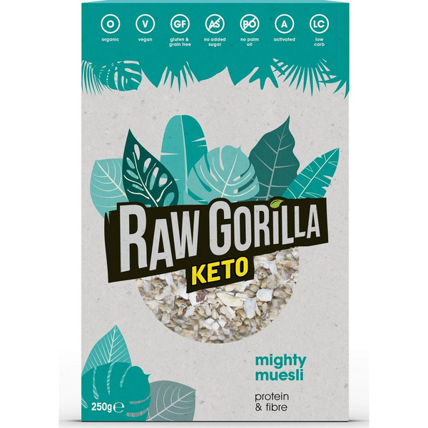Organic Mighty Muesli Keto - 250g - Raw Gorilla