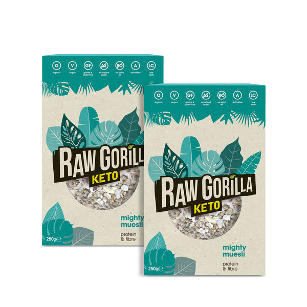 Organic Mighty Muesli Keto - 250g - Raw Gorilla