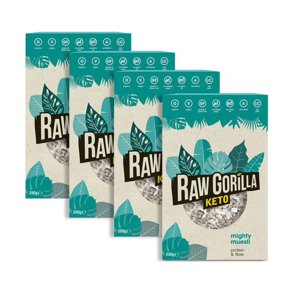 Organic Mighty Muesli Keto - 250g - Raw Gorilla