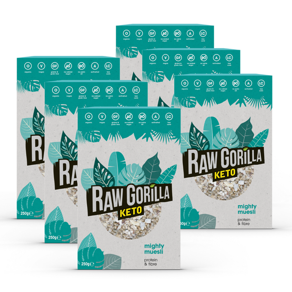 Organic Mighty Muesli Keto - 250g - Raw Gorilla